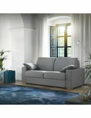 Sofa 2 plazas diseño italiano con patas altas o bajas respaldos reclinables (2)