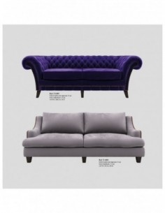 Sofas 2 plazas y butacas...