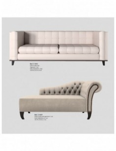 Sofas 2 plazas y butacas...