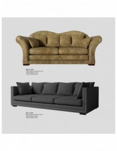 Sofas 3 plazas y butacas...