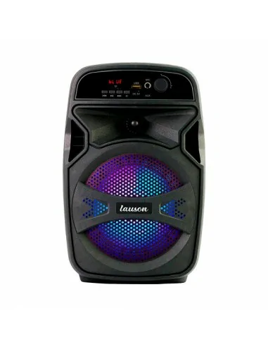 LAUSON Altavoz Activo portatil 20W con luces RGB multicolores