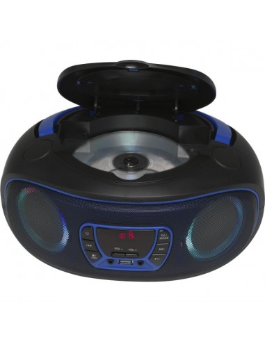 DENVER Radio CD BOOMBOX AZUL, FM/USB,... DENVER Radio CD BOOMBOX AZUL, FM/USB,...