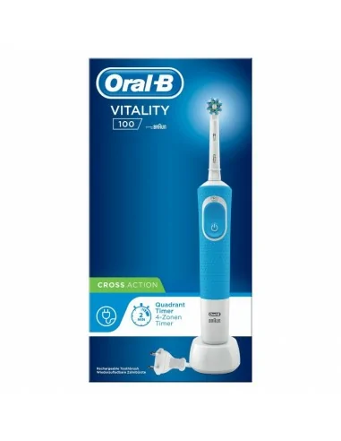 BRAUN Cepillo dental electr. Vitality Croos Action Blanco