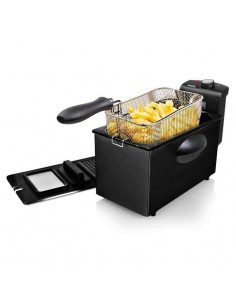 PRINCESS Freidora Negra 3L,...