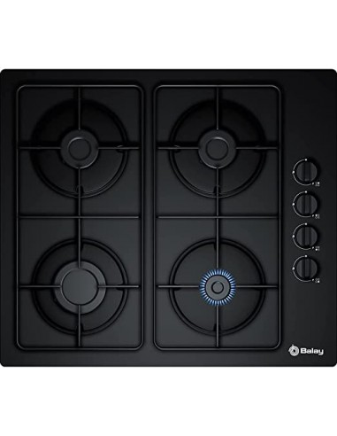 BALAY Encimera cristalgas 4F,...