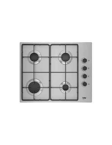 BEKO Encimera 4F Gas Inox, BEYOND,...