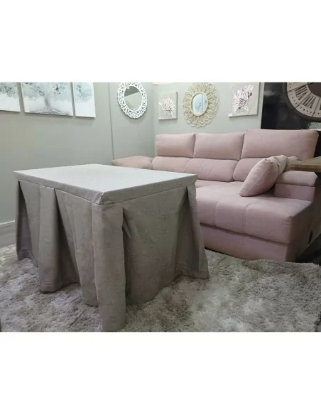 Ropa de Mesa Color Visón Antimancha