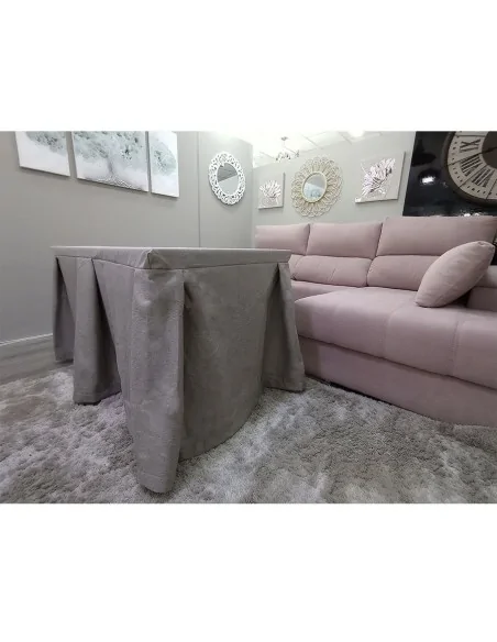 Ropa de Mesa Color Visón Antimancha