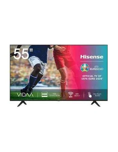 HISENSE TV/LED 55 UHD 4K, G, Smart TV, Compatible Alexa, Wifi, HDR10