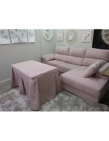 Ropa de Mesa Color Rosa Antimanchas