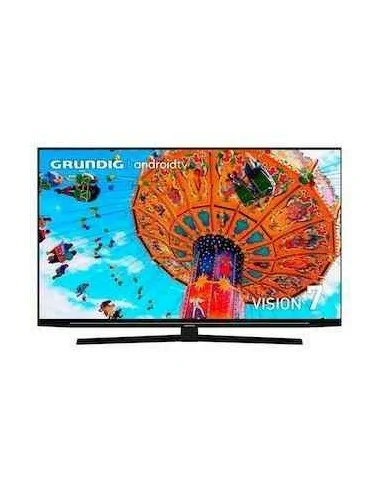 GRUNDIG TV/LED 55" UHD 4K, HDR, Android TV, Quad Core, F, Pie central