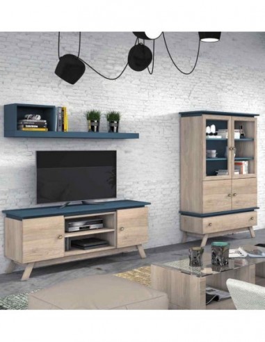 Composicion de salon moderna modular... Composicion de salon moderna modular...