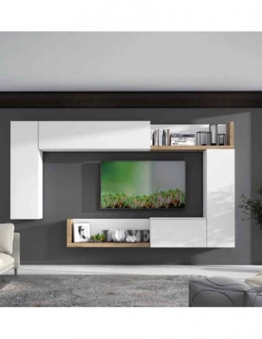 Composicion de salon moderna modular... Composicion de salon moderna modular...