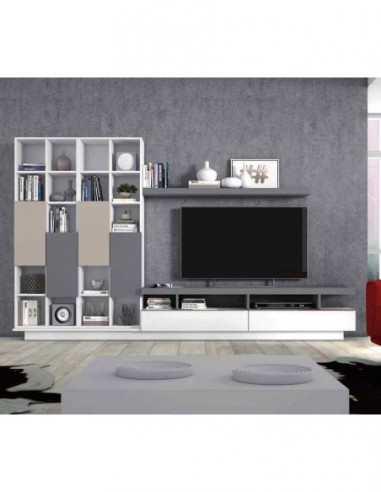 Composicion de salon moderna modular... Composicion de salon moderna modular...