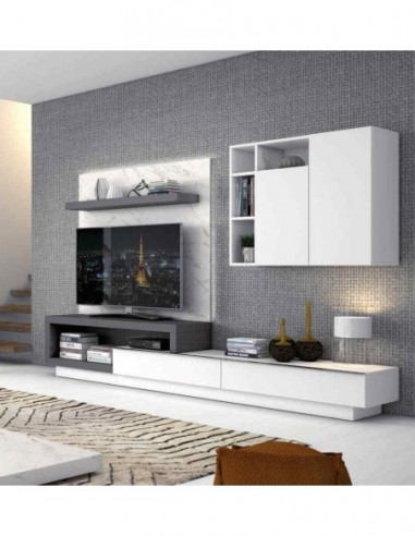 Composicion de salon moderna modular... Composicion de salon moderna modular...