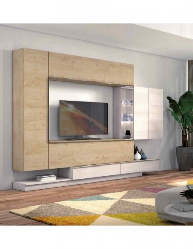 Composicion de salon moderna modular... Composicion de salon moderna modular...