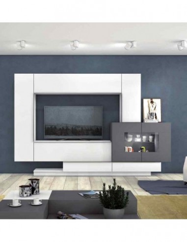 Composicion de salon moderna modular... Composicion de salon moderna modular...