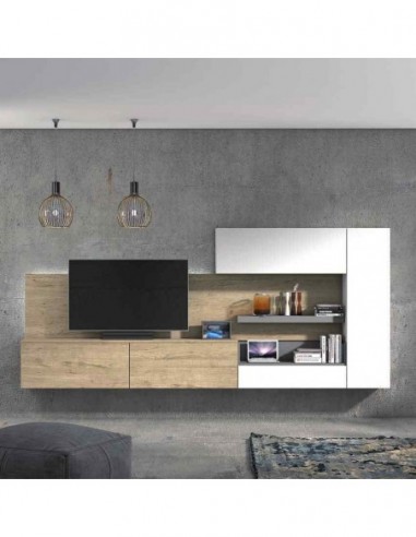 Composicion de salon moderna modular... Composicion de salon moderna modular...