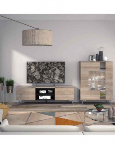 Composicion de salon moderna modular... Composicion de salon moderna modular...