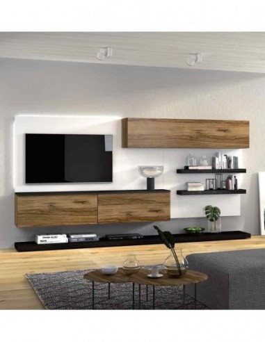 Composicion de salon moderna modular... Composicion de salon moderna modular...