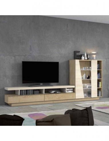 Composicion de salon moderna modular... Composicion de salon moderna modular...