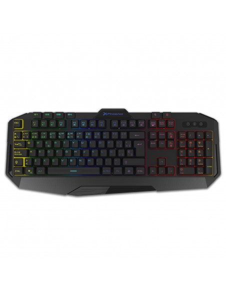 PHOENIX - TECLADO GAMING QWERTY CON CABLE