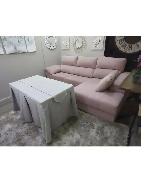 Ropa de esa Color Gris Perla Antimanchas Con Camino