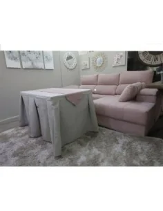 Ropa de mesa color gris... 2
