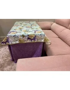 Conjunto Forro de Borrego Lila 2