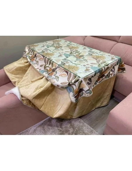 Conjunto Forro de Borrego Beige