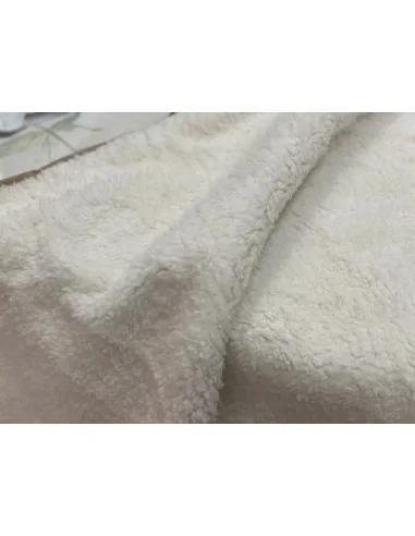 Conjunto Forro de Borrego Beige Conjunto Forro de Borrego Beige