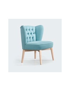 Butaca fija botón capitoné...