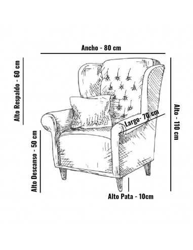 Butaca Modelo Bart con Respaldo...