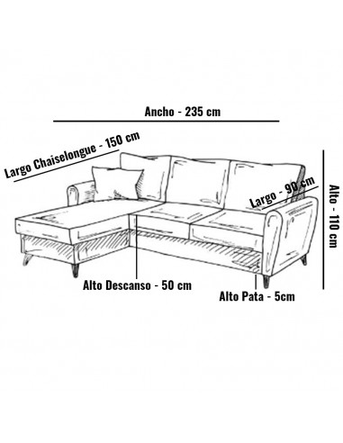 Chaiselongue Modelo AIR
