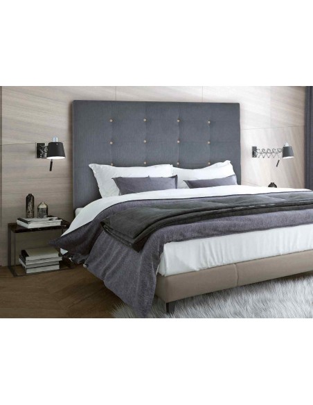 Cabecero tapizado acolchado Faro