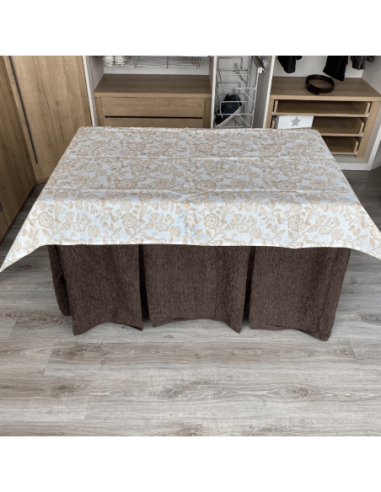 Ropa Elegante 10 Pliegues Chocolate...