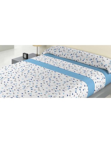 Juego De Sabanas Pirineo Esme Azul