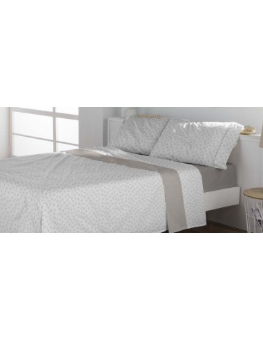 Juego de Sabanas Franela Mayda Beige