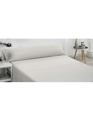 Juego de Sabanas Lisas Vip Cotton Beige