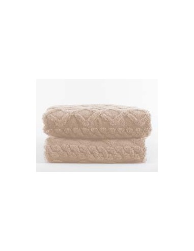 Toalla Plaid Nudos Beige Toalla Plaid Nudos Beige