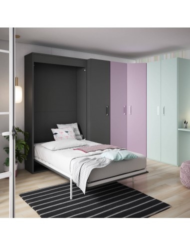 Cama abatible moderna con diseño...