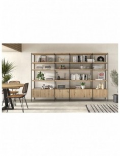 Modelo de estantería con...