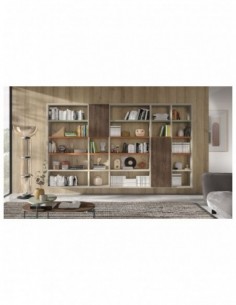 Modelo de librería colgada...