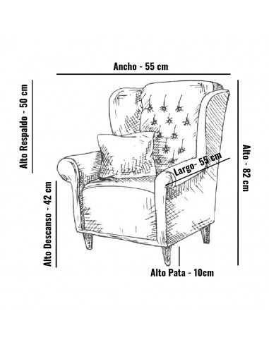 Butaca Mecedora Infantil Modelo Arrow