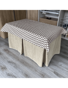 Ropa Doble Grueso Beige con...