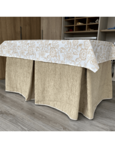 Ropa Doble Grueso Beige con... 2