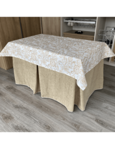 Ropa Doble Grueso Beige con...