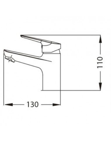 Grifo de Lavabo Monomando modelo Nerea Grifo de Lavabo Monomando modelo Nerea