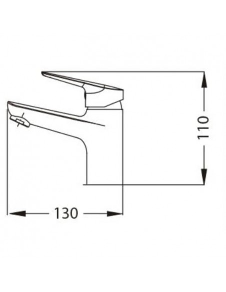 Grifo de Lavabo Monomando modelo Nerea