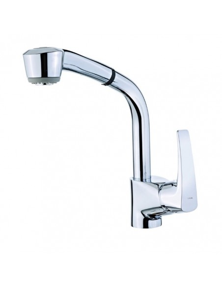 Grifo Monomando de Caño Giratorio modelo MT EXT